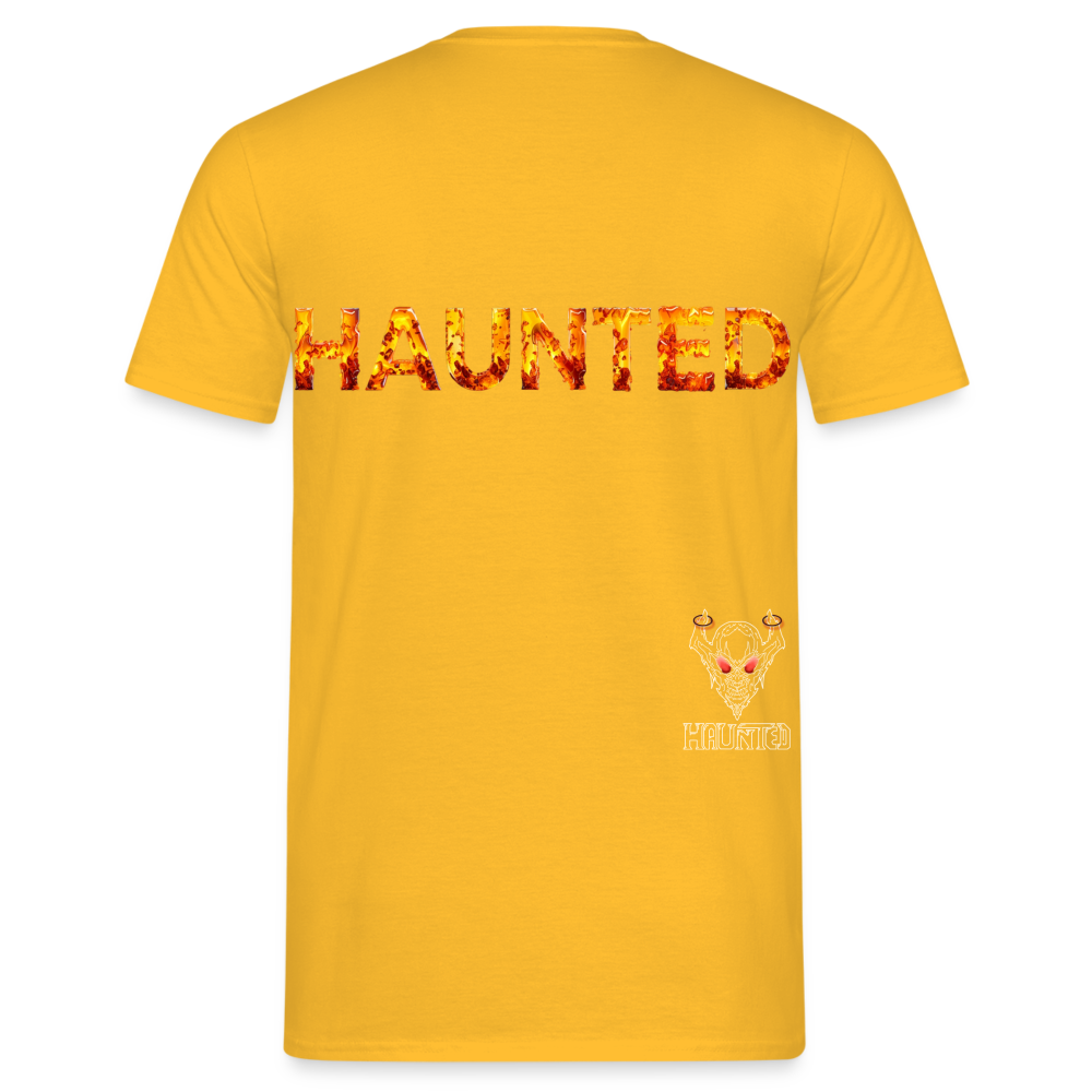 Men T-Shirt Amber Flame Essence - Gelb