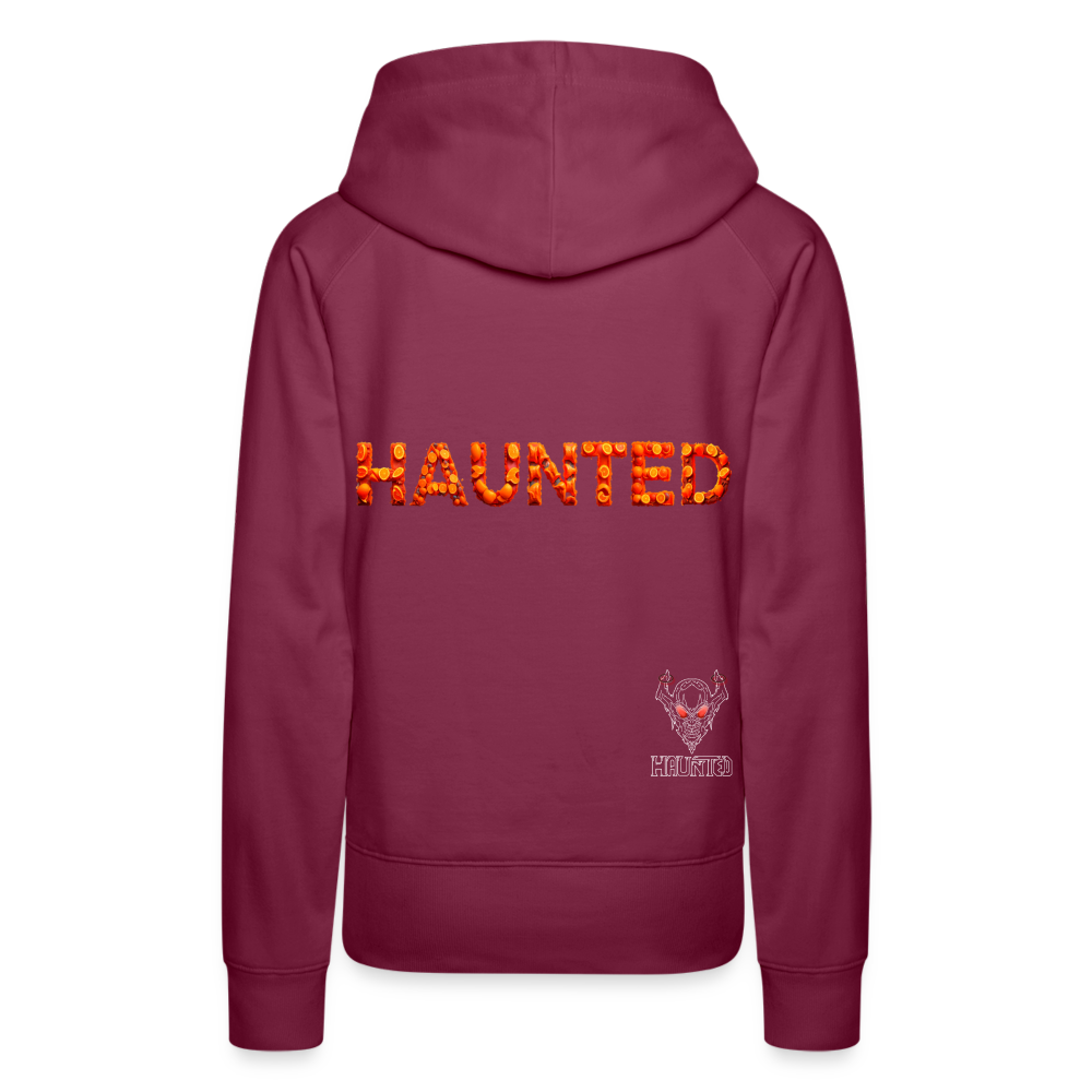 Women Hoodie Citrus Burst Zest - Bordeaux