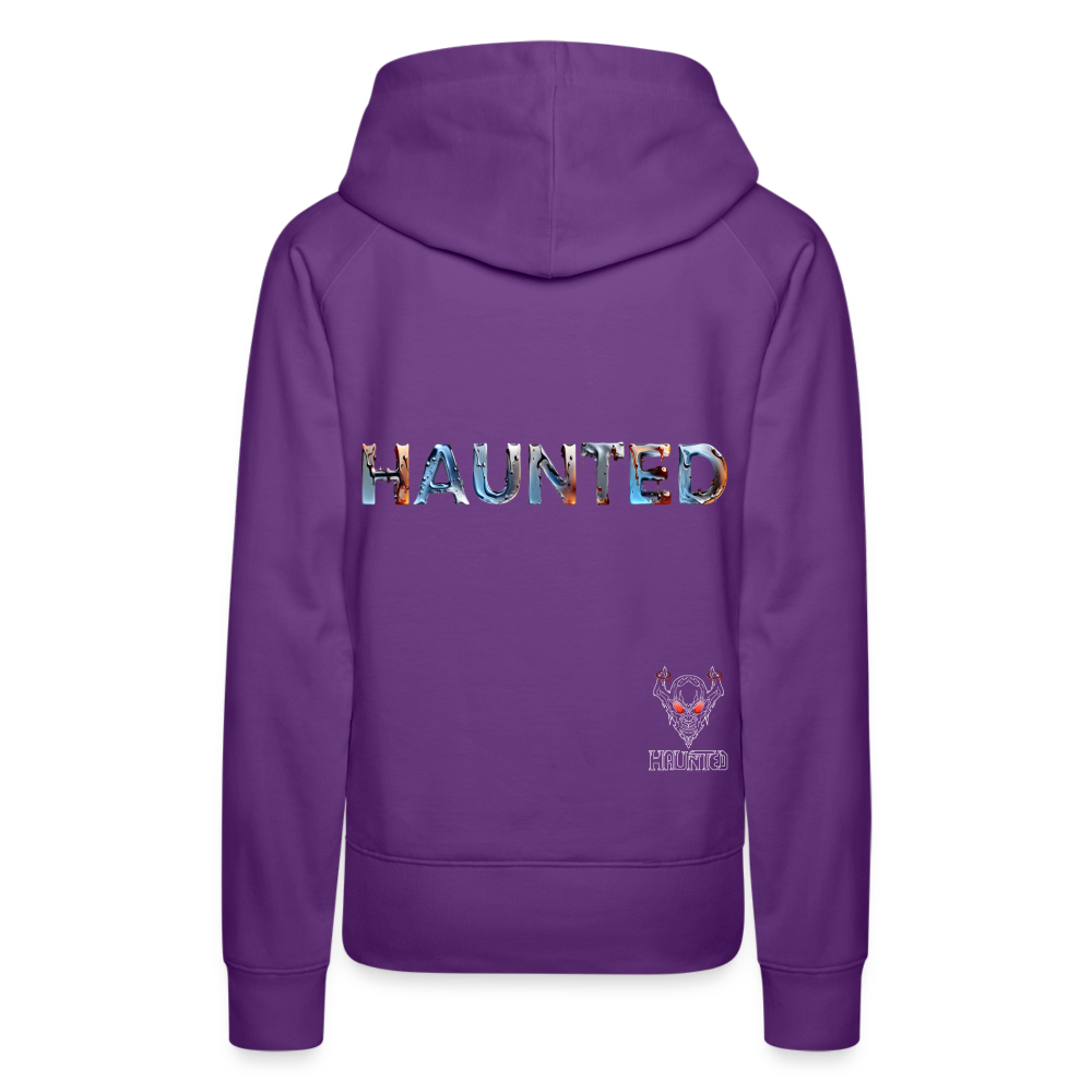 Women Hoodie Aqua Ember Elixir - Purple