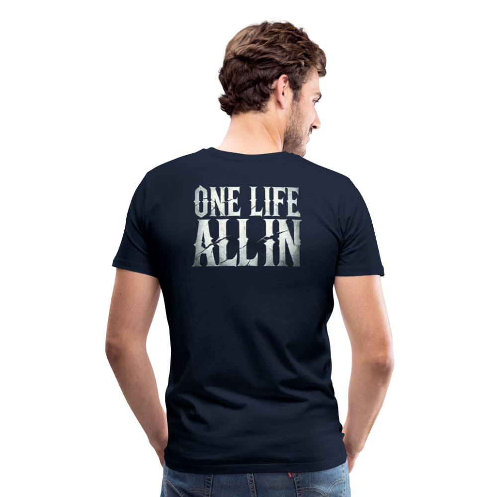 Women T-Shirt One Life All In - Navy