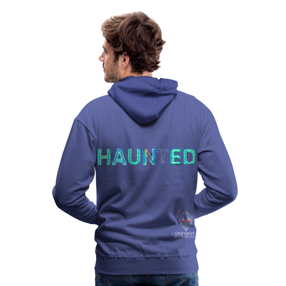 Men Hoodie Neon Surge Aura - Königsblau