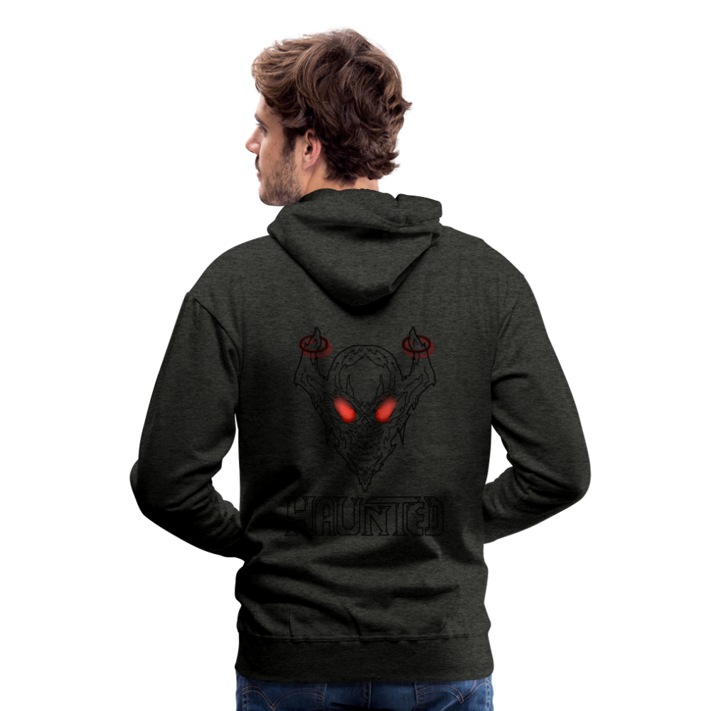 Men Hoodie Deamon Black - Anthrazit