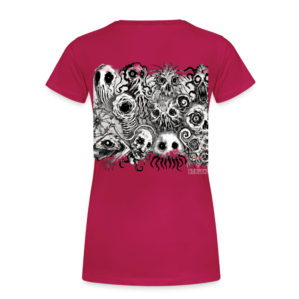 Woman T-Shirt Nightmare Veil Creatures - dunkles Pink