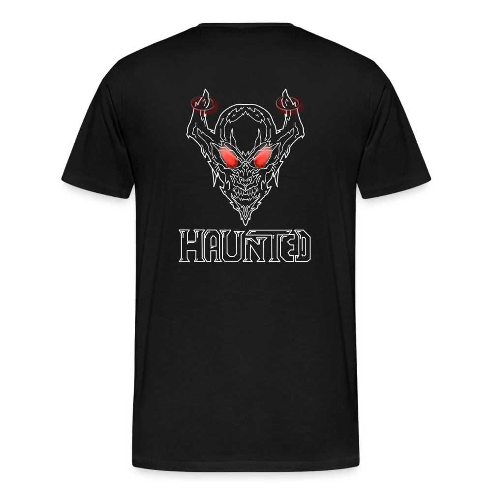 Men T-Shirt Deamon White - Schwarz