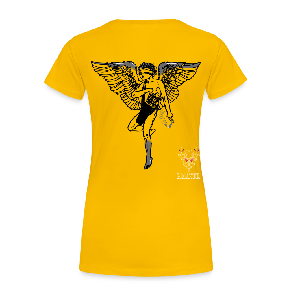 Woman T-Shirt Angel - Sonnengelb