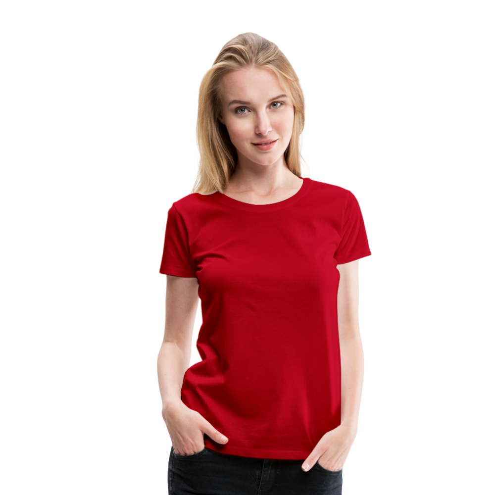 Women T-Shirt Push Beyond Limits - Rot