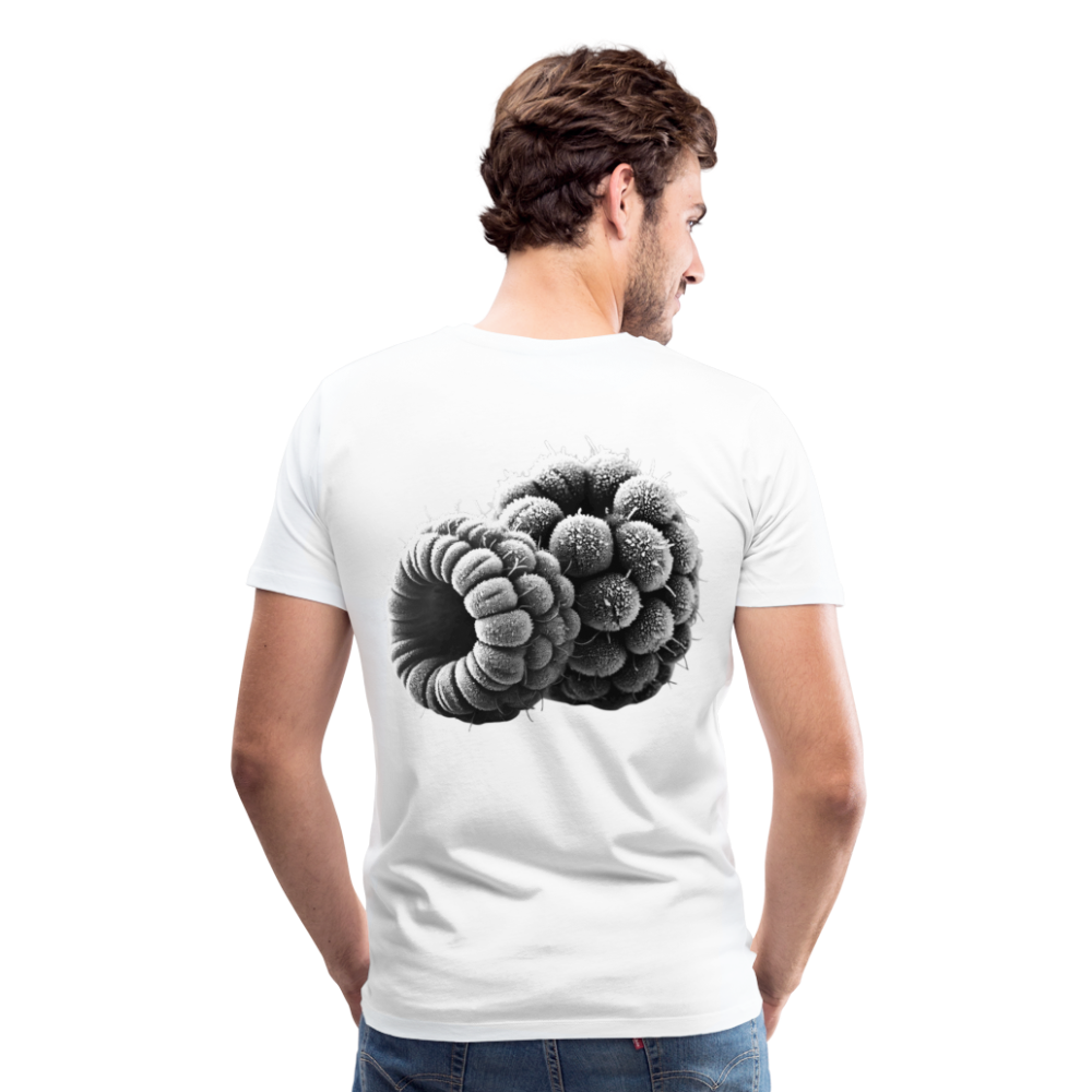 Men T-Shirt Frozen Berries - Weiß