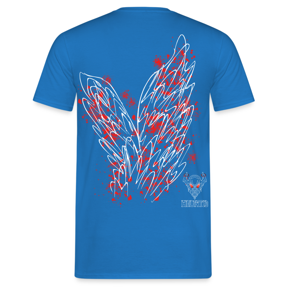 Men T-Shirt Red Wings - Royalblau