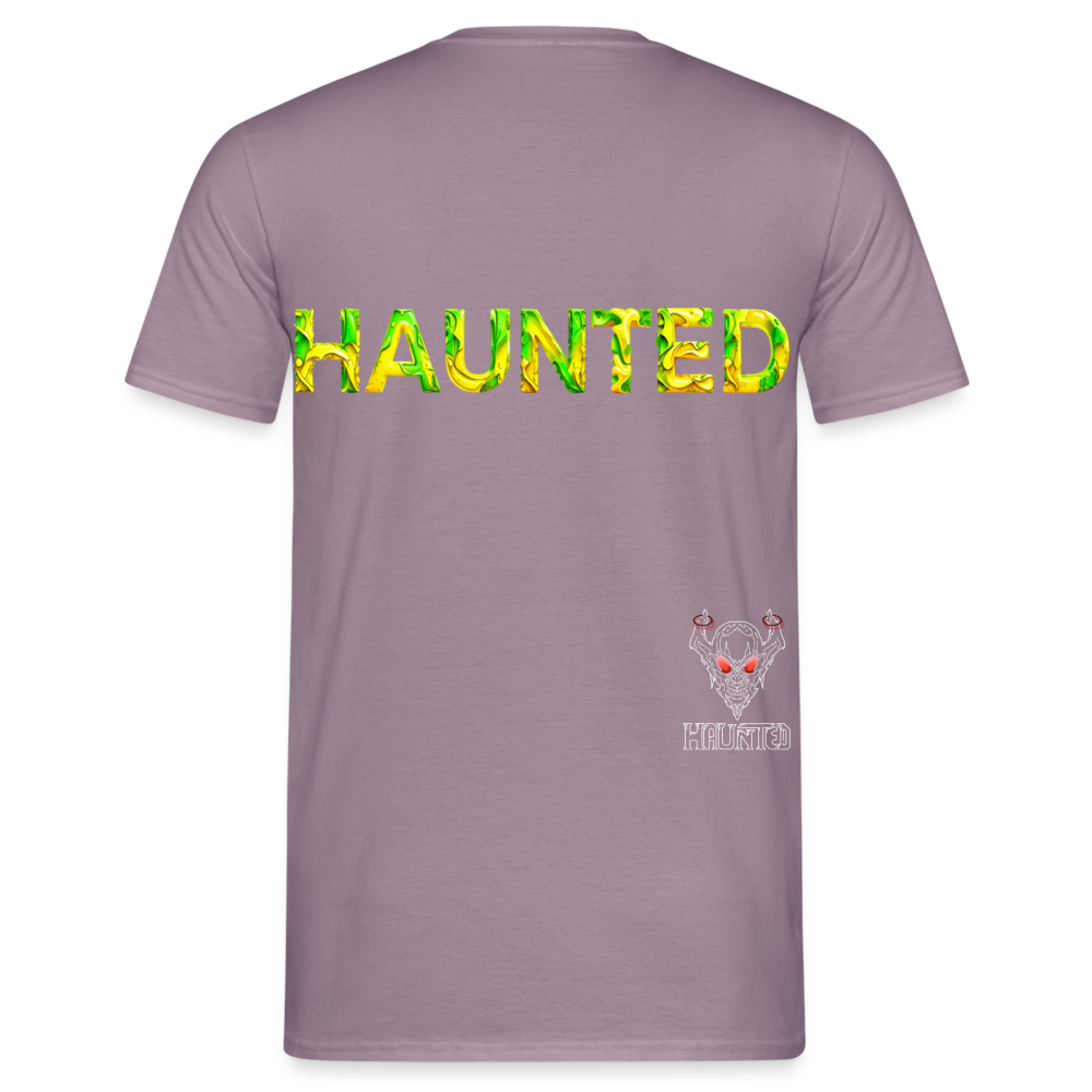 Men T-Shirt Citrus Jungle Splash - Lilagrau