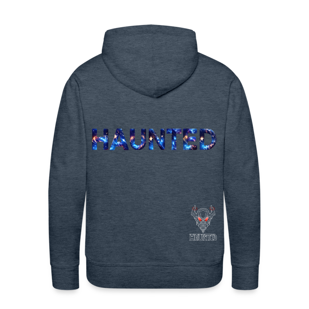 Men Hoodie Stellar Night Elixir - Jeansblau
