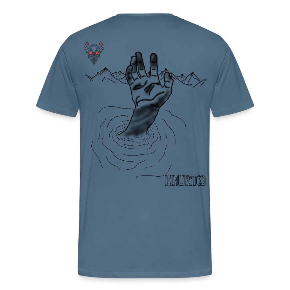 Man T-Shirt Drowning - Blaugrau