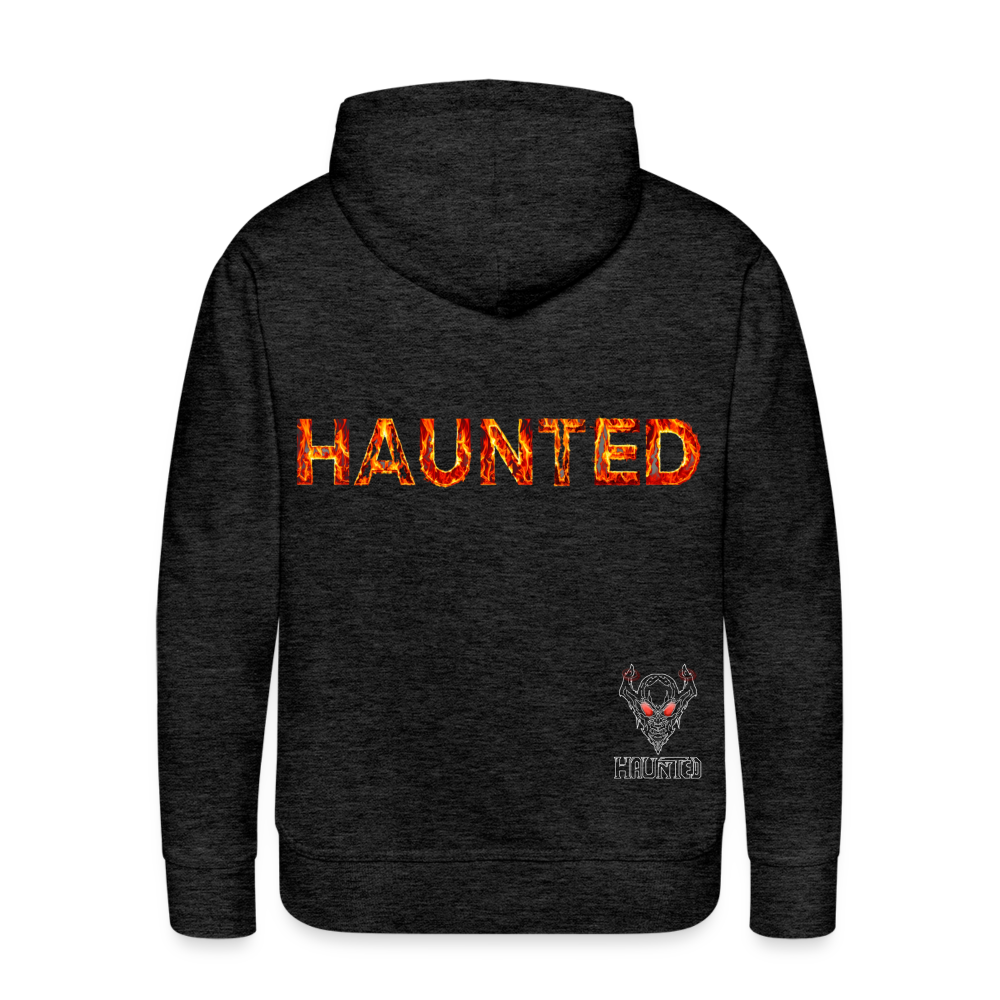 Men Hoodie Blazing Ember Fury - Anthrazit