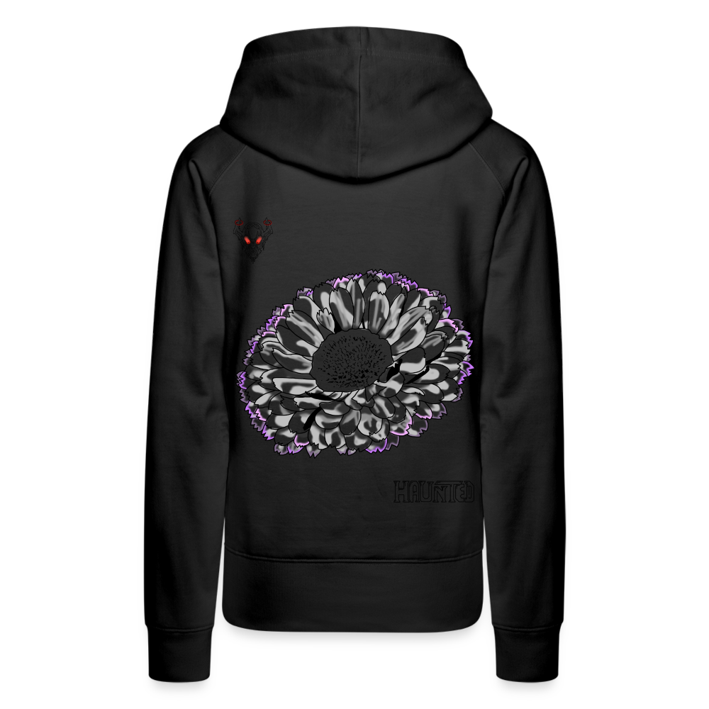 Woman Hoodie Calendula Fade - Schwarz