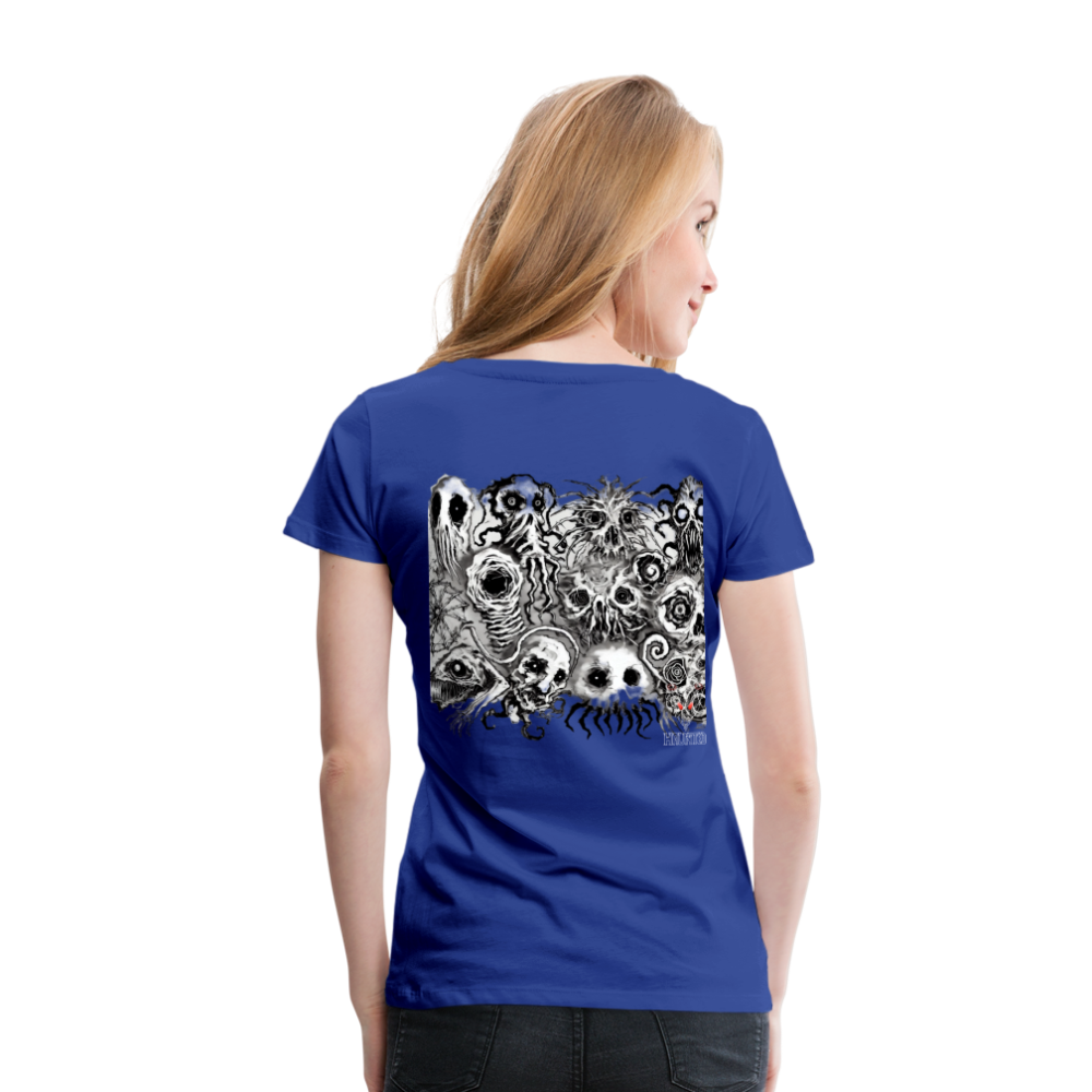 Woman T-Shirt Nightmare Veil Creatures - Königsblau