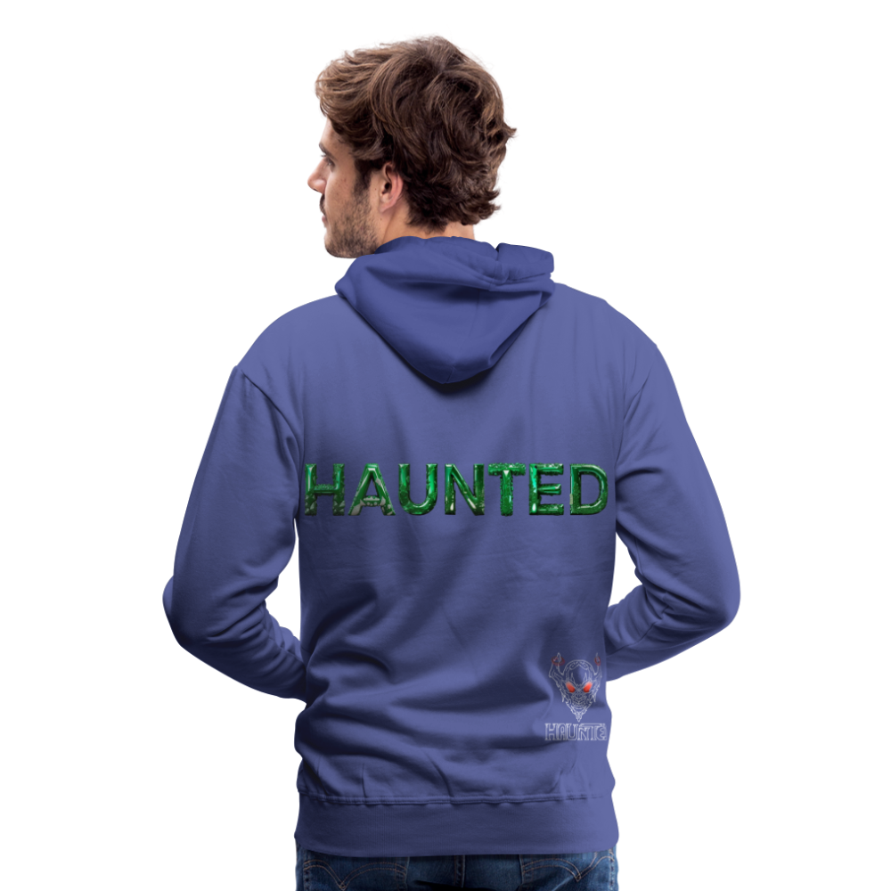 Men Hoodie Mystic Emerald Dew - Königsblau