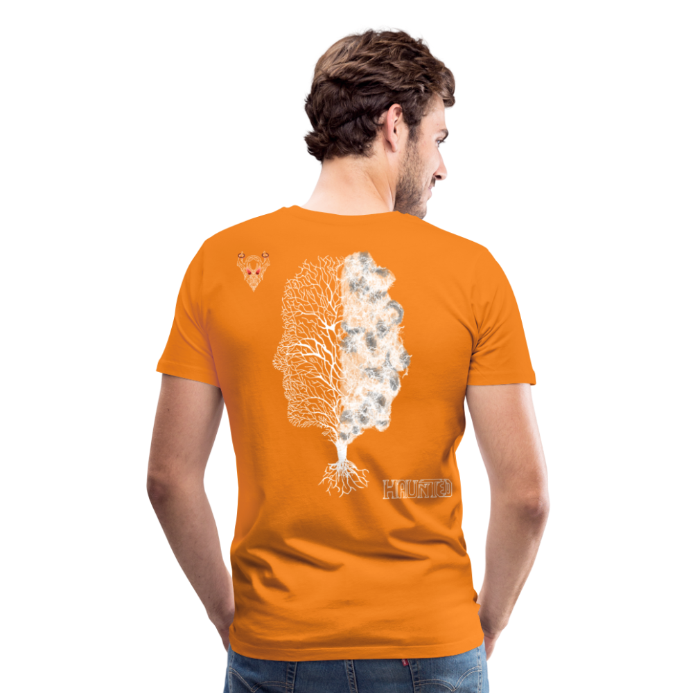 Man T-Shirt Dead or Alive - Orange