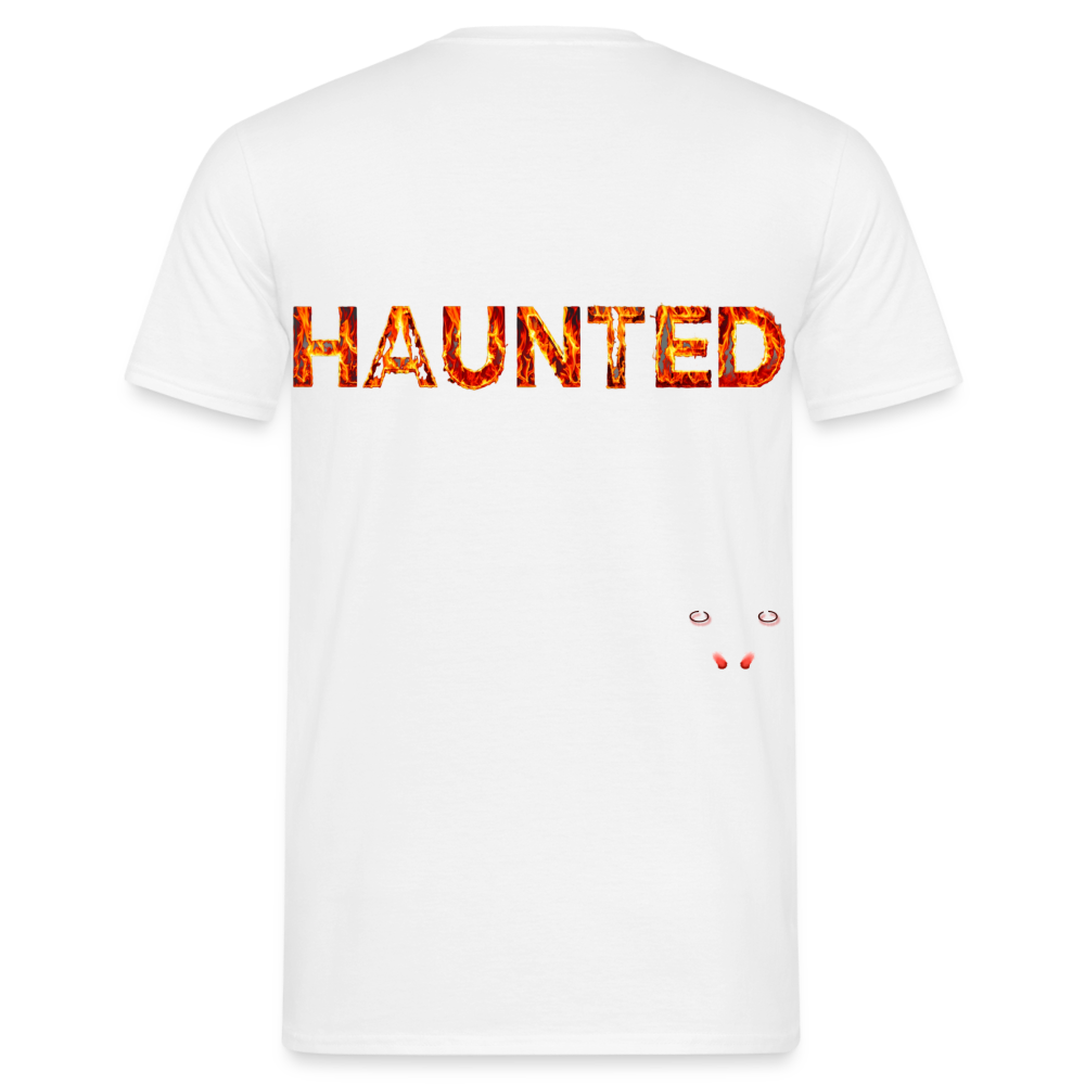 Men T-Shirt Blazing Ember Fury - Weiß