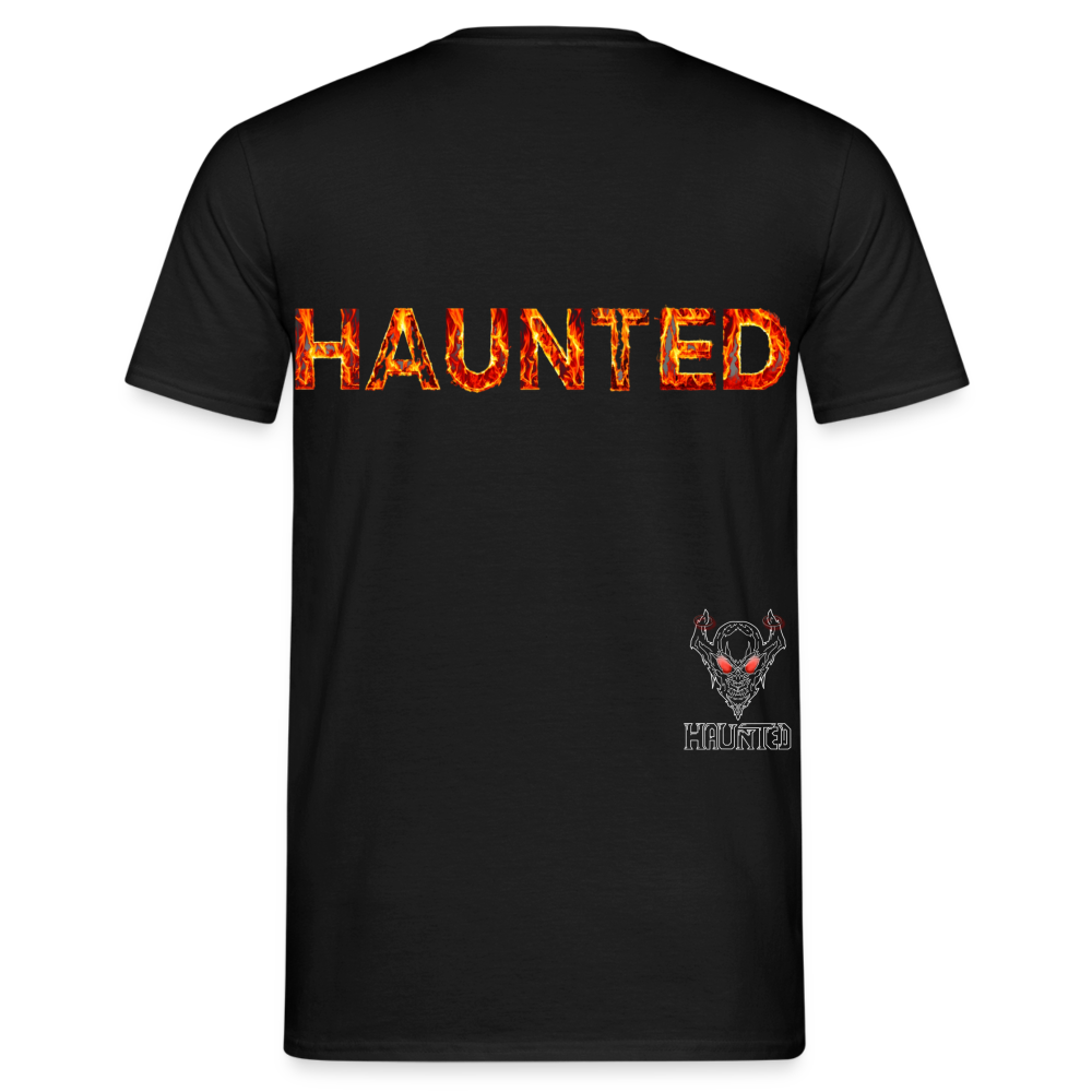 Men T-Shirt Blazing Ember Fury - Schwarz
