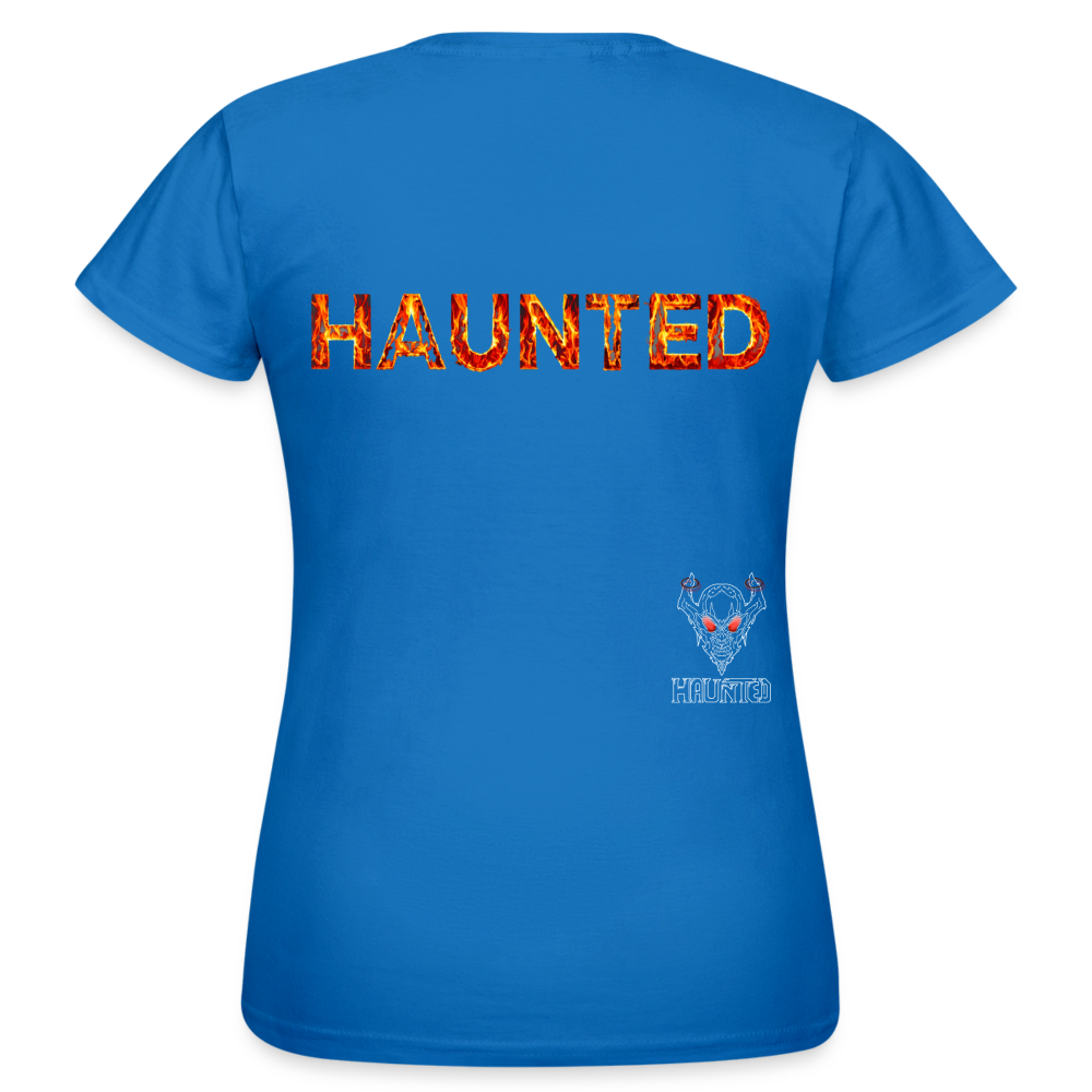 Women T-Shirt Blazing Ember Fury - Royalblau