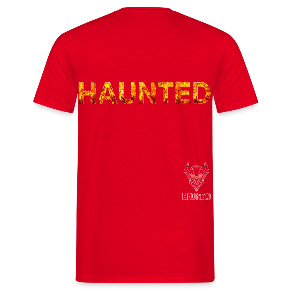 Men T-Shirt Amber Flame Essence - Rot