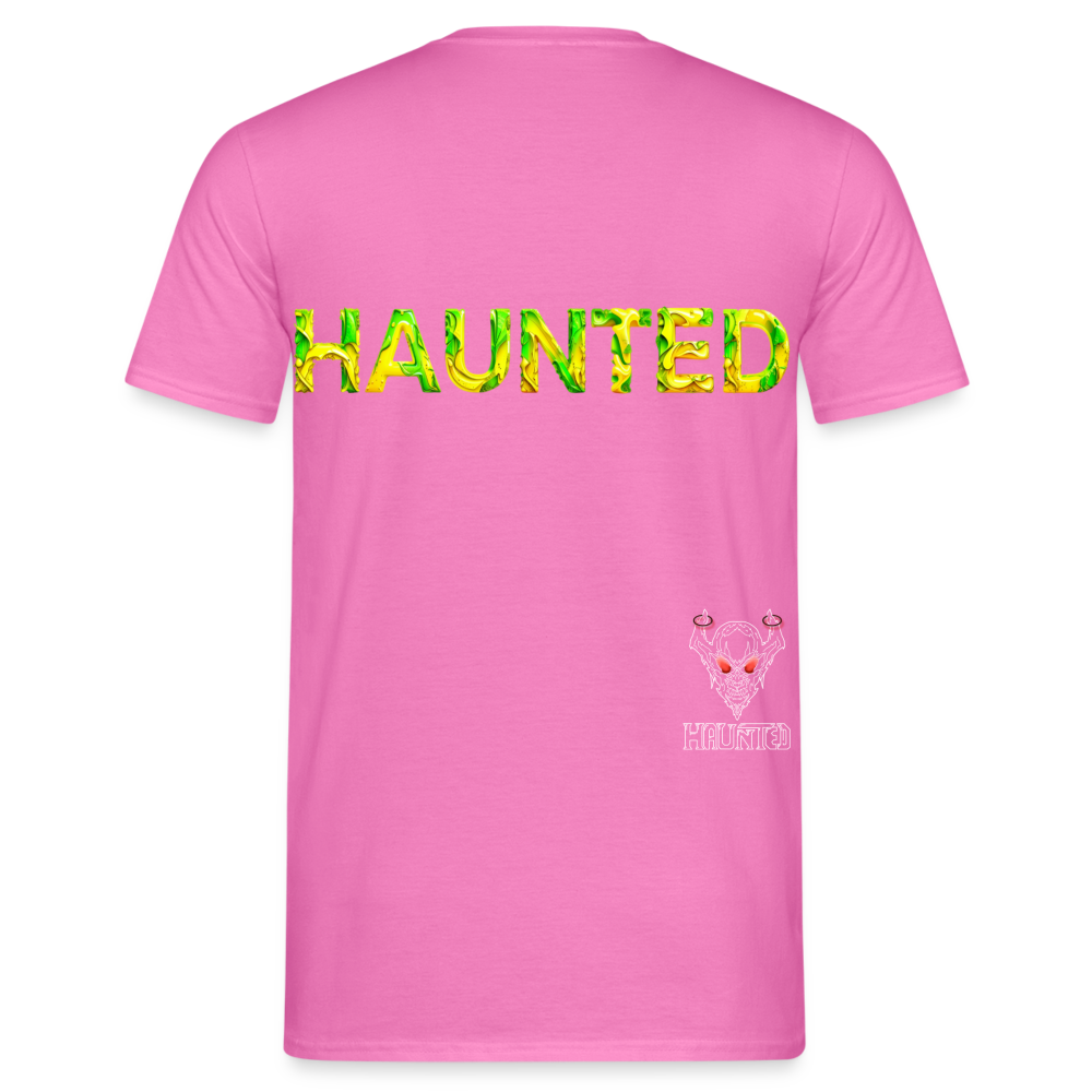 Men T-Shirt Citrus Jungle Splash - Pink