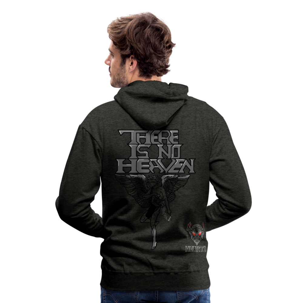 Men Hoodie There Is No Heaven - Anthrazit