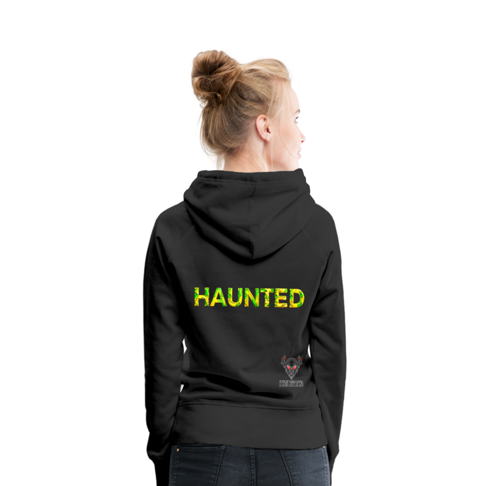 Women Hoodie Citrus Jungle Splash - Schwarz