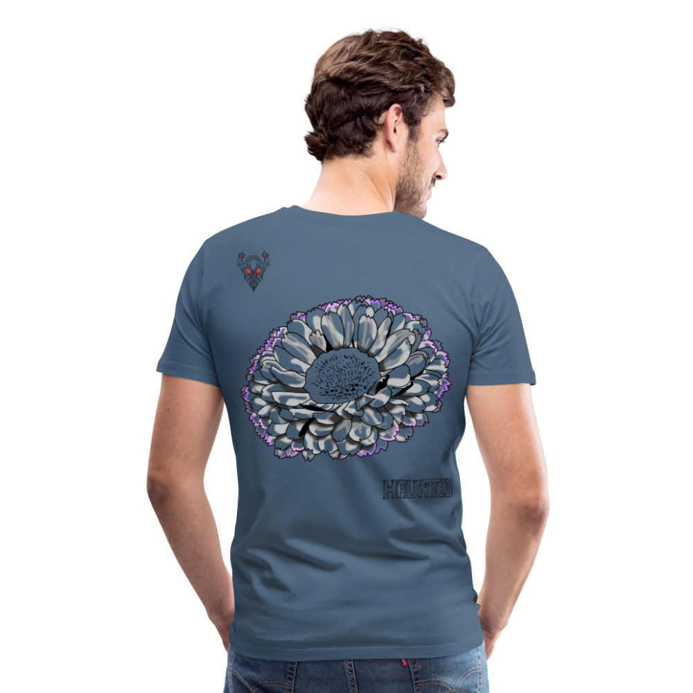 Man T-Shirt Calendula Fade - Blaugrau