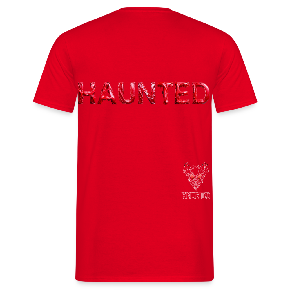 Men T-Shirt Crimson Silk Blaze - Rot