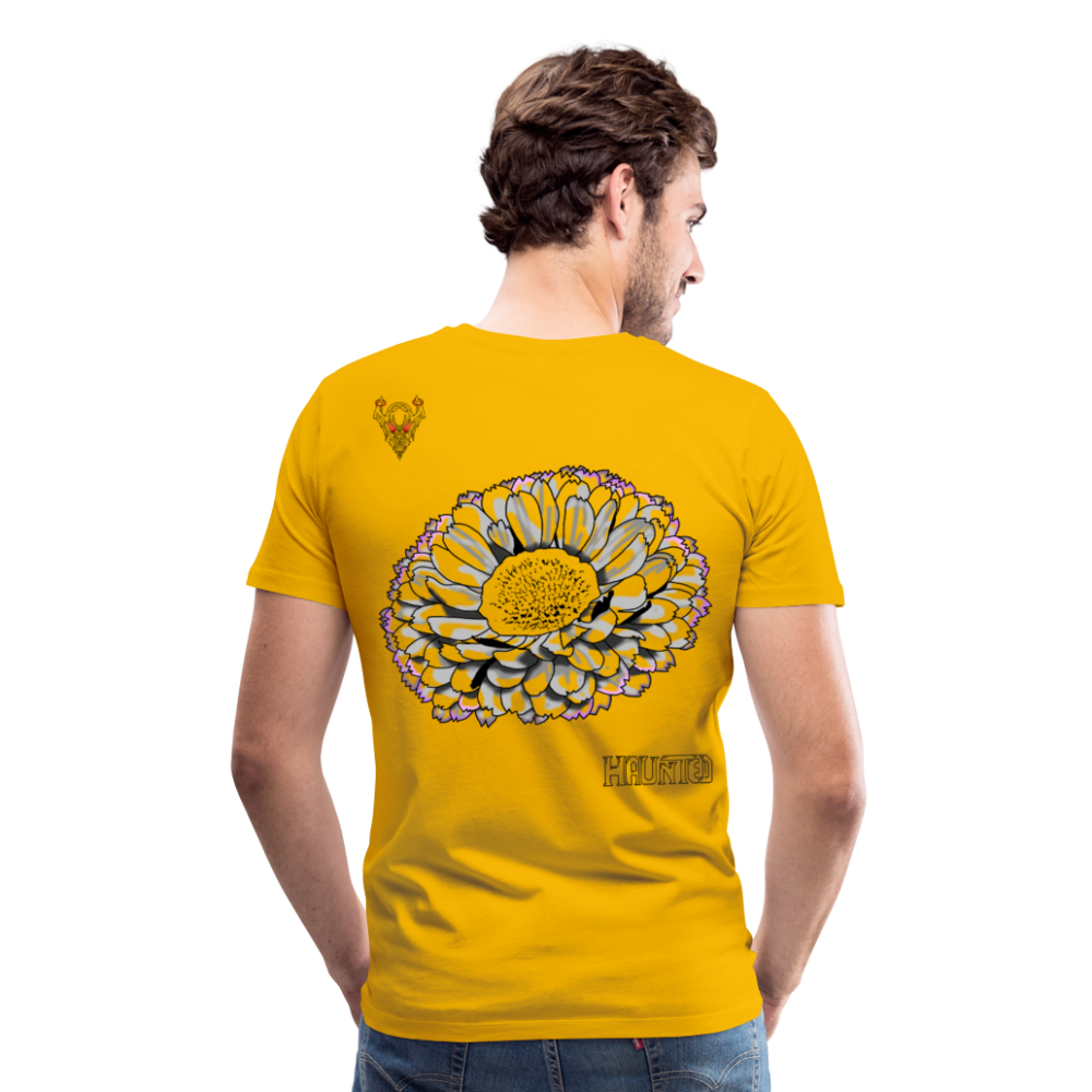 Man T-Shirt Calendula Fade - Sonnengelb