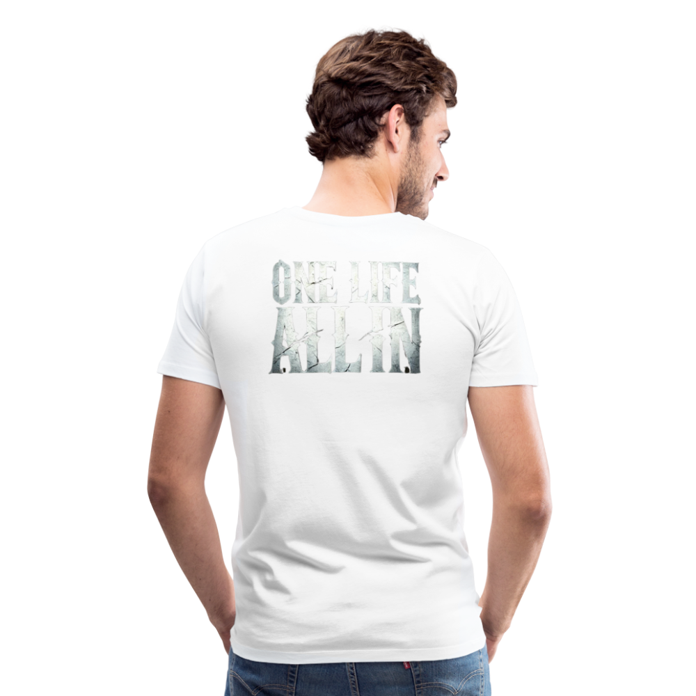 Women T-Shirt One Life All In - Weiß