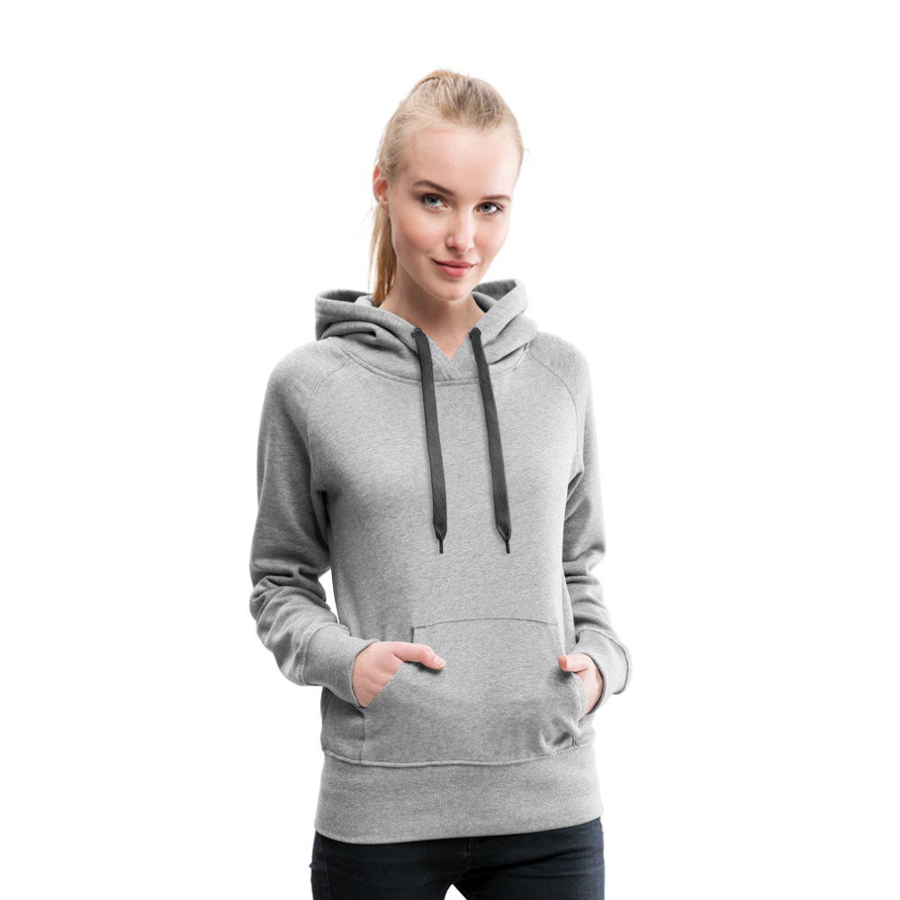 Woman Hoodie Dead or Alive - Grau meliert