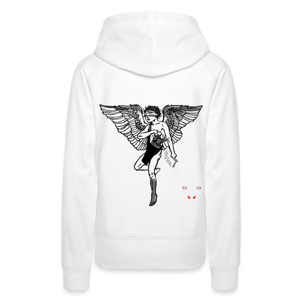Woman Hoodie Angel - Weiß