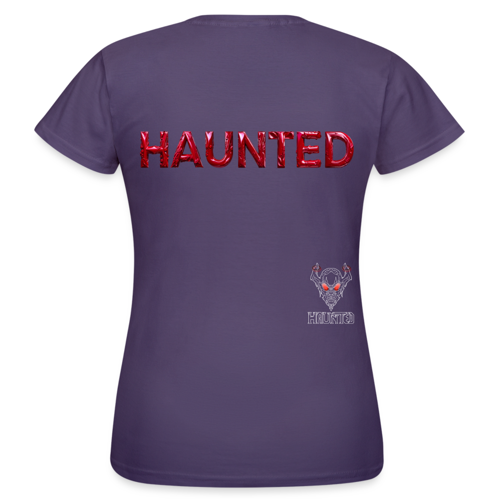 Women T-Shirt Ruby Flame Elixir - Dunkellila