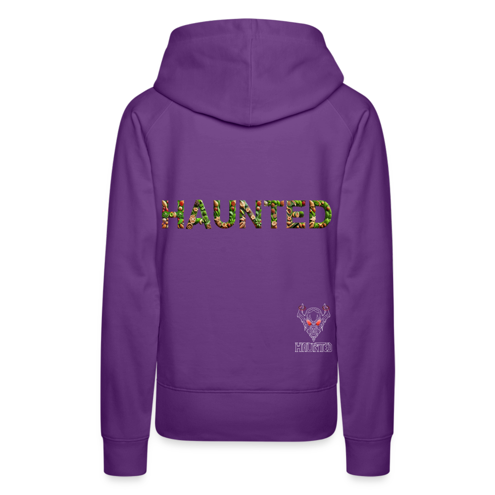 Women Hoodie Herbal Vitality Blend - Purple