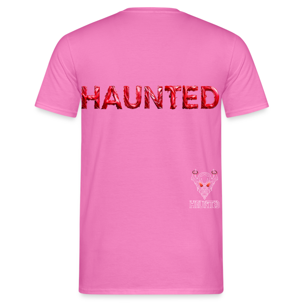 Men T-Shirt Crimson Silk Blaze - Pink