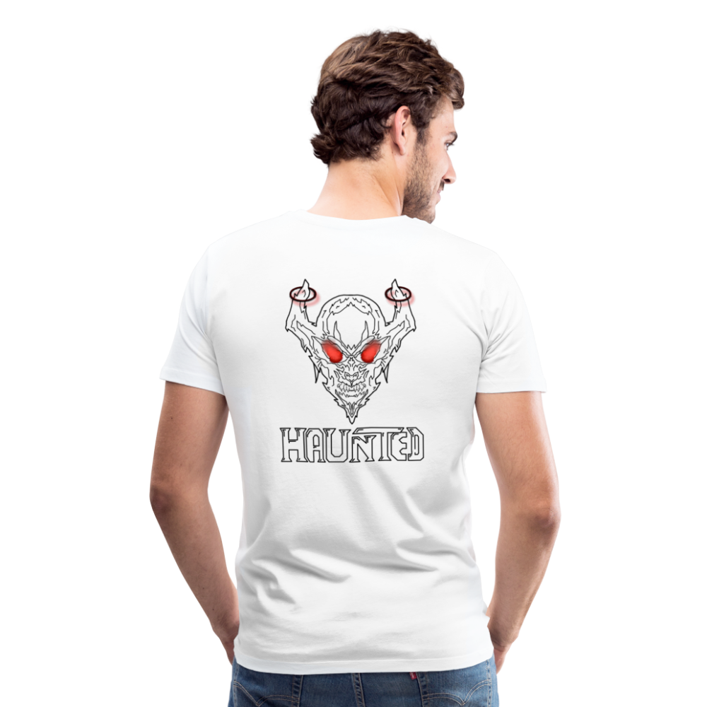 Men T-Shirt Deamon Black - Weiß
