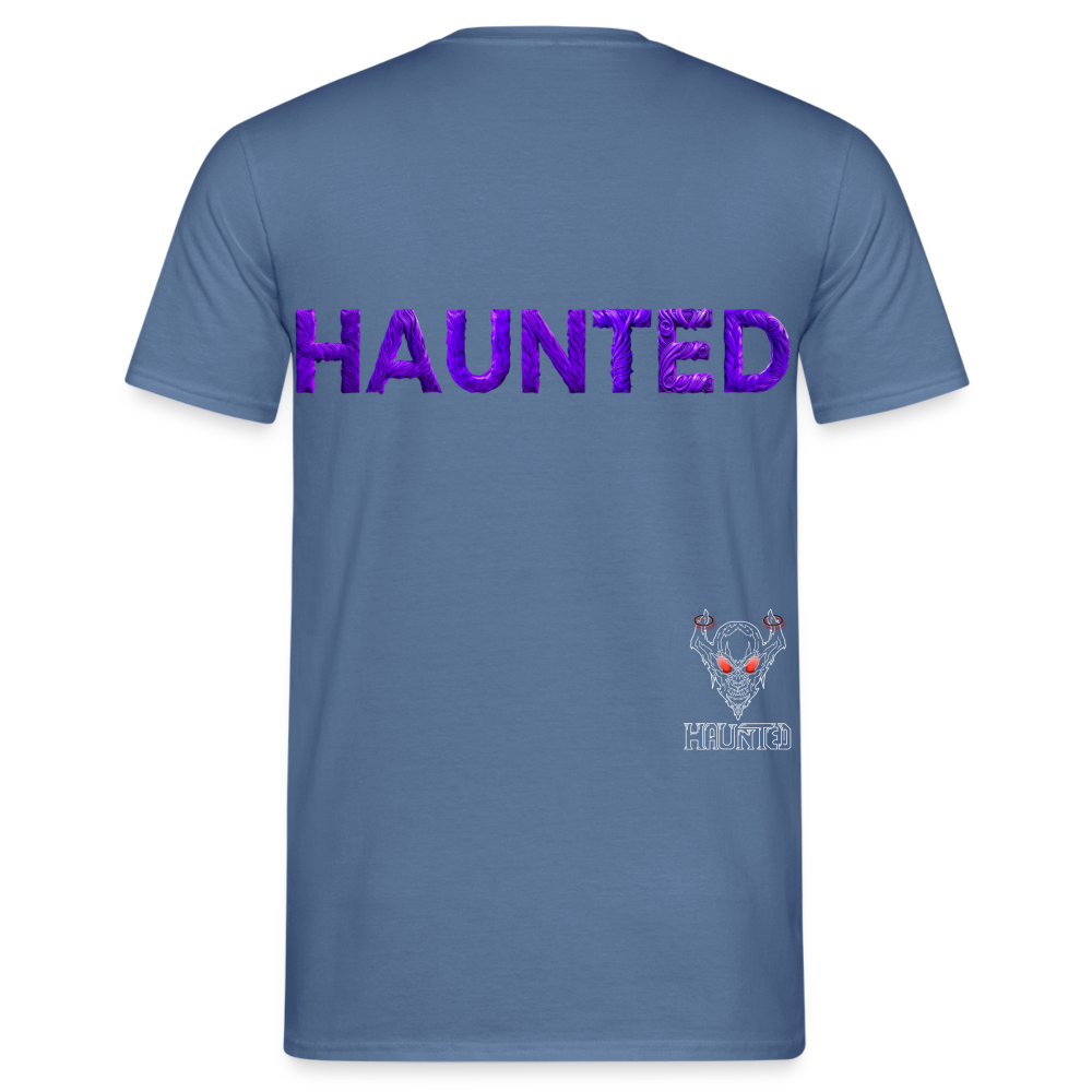 Men T-Shirt Enchanted Velvet Mist - Taubenblau