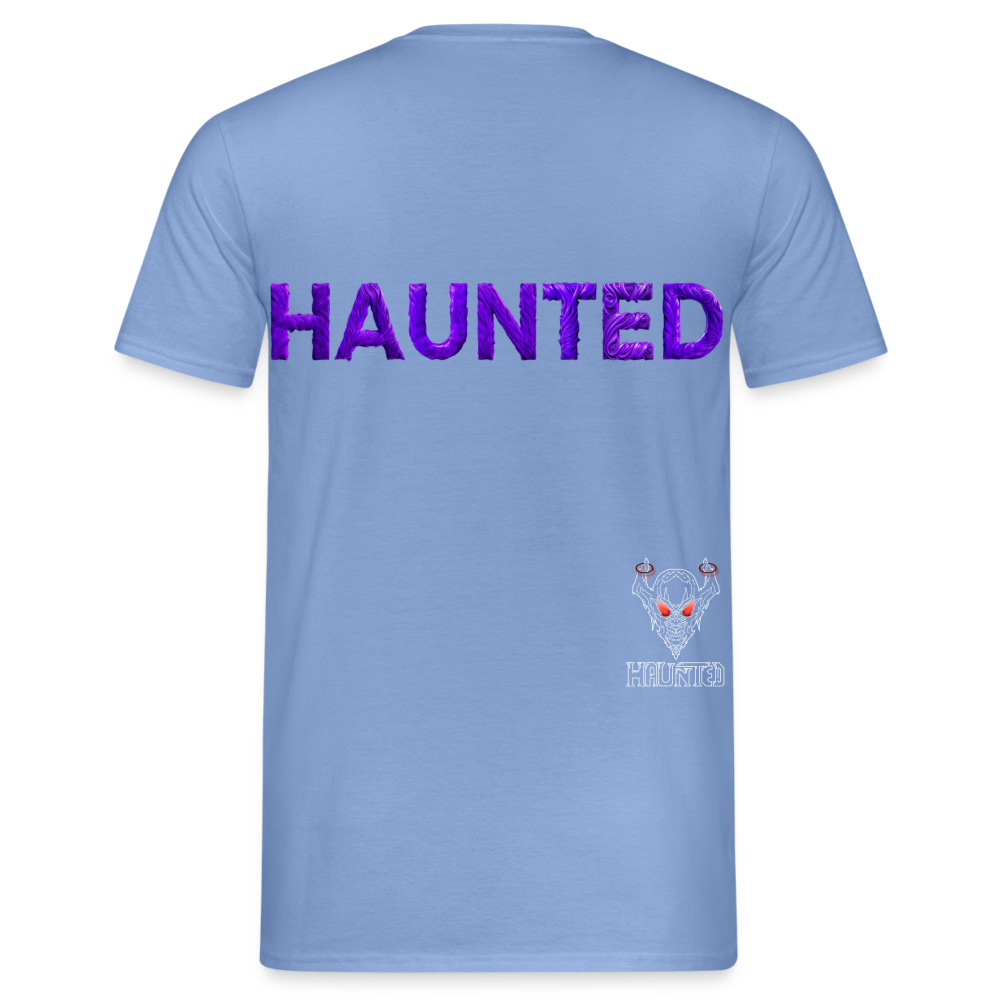 Men T-Shirt Enchanted Velvet Mist - carolina blue