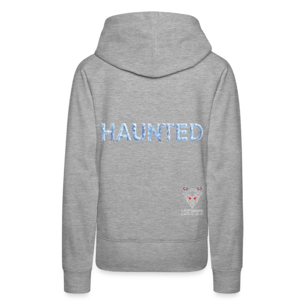 Women Hoodie Arctic Chill Mist - Grau meliert