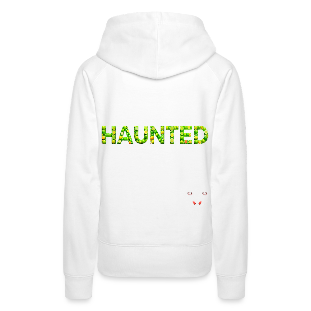 Women Hoodie Citrus Burst Splash - Weiß