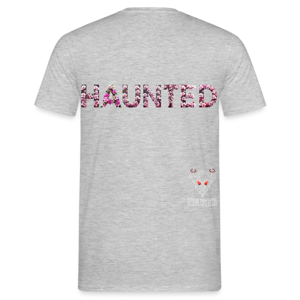 Men T-Shirt Blossom Ghost Mist - Grau meliert