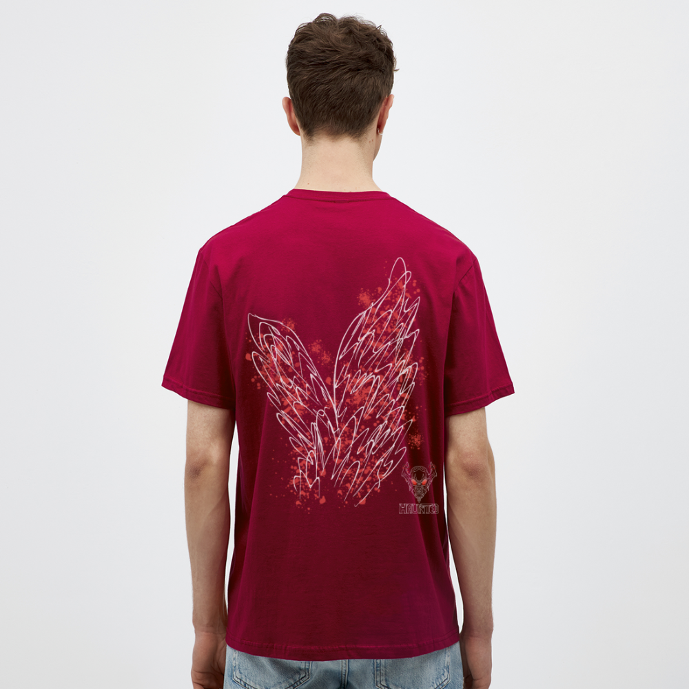 Men T-Shirt Light Red Wings - Ziegelrot
