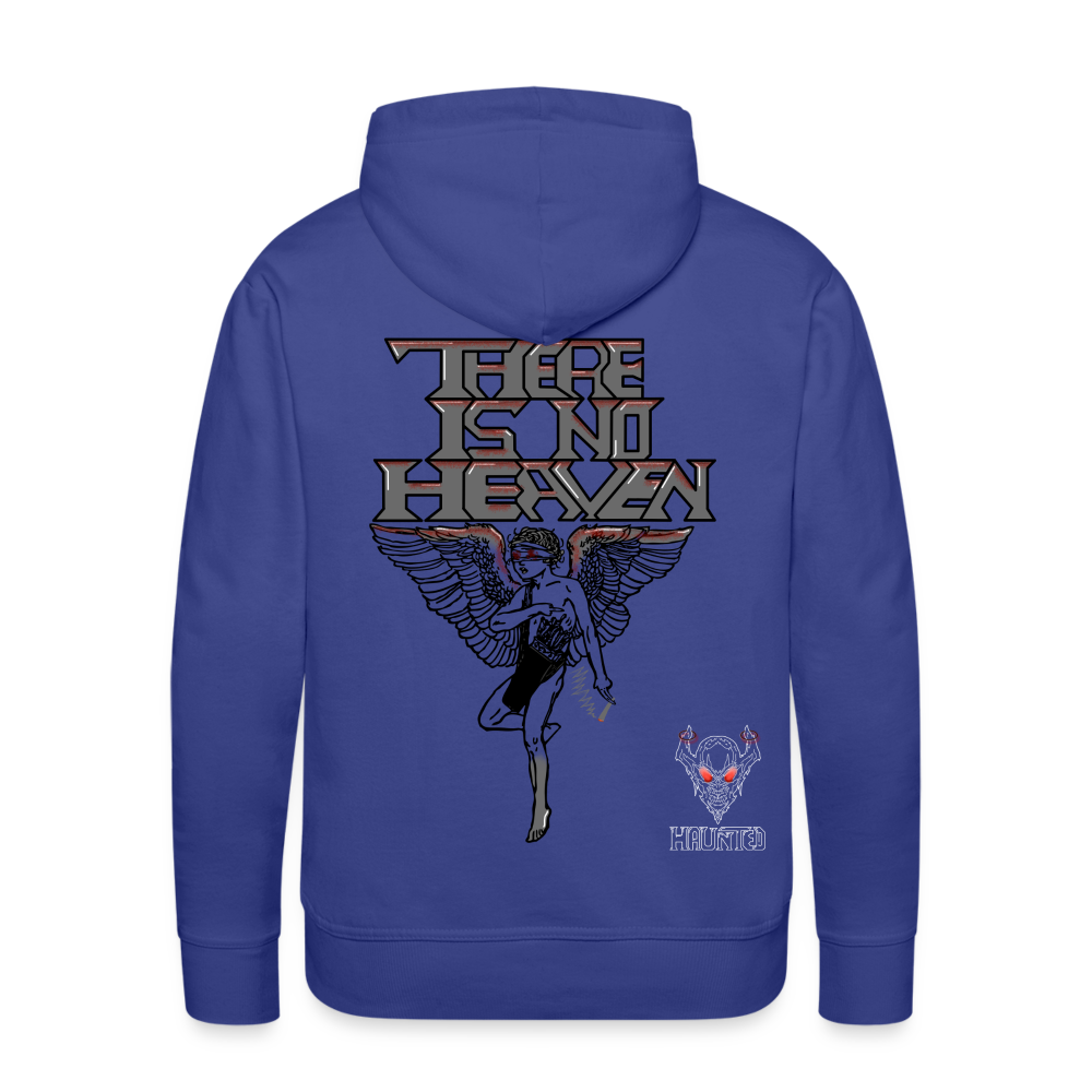 Men Hoodie There Is No Heaven bloody - Königsblau