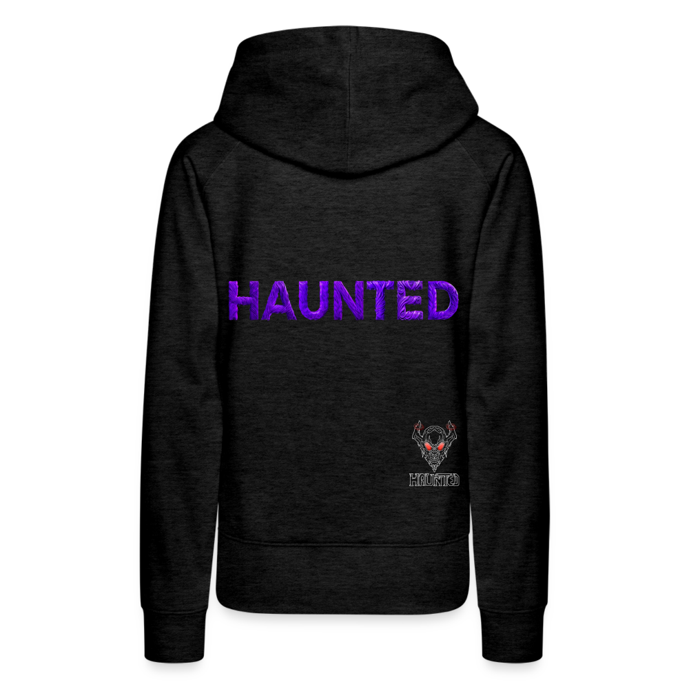 Women Hoodie Enchanted Velvet Mist - Anthrazit