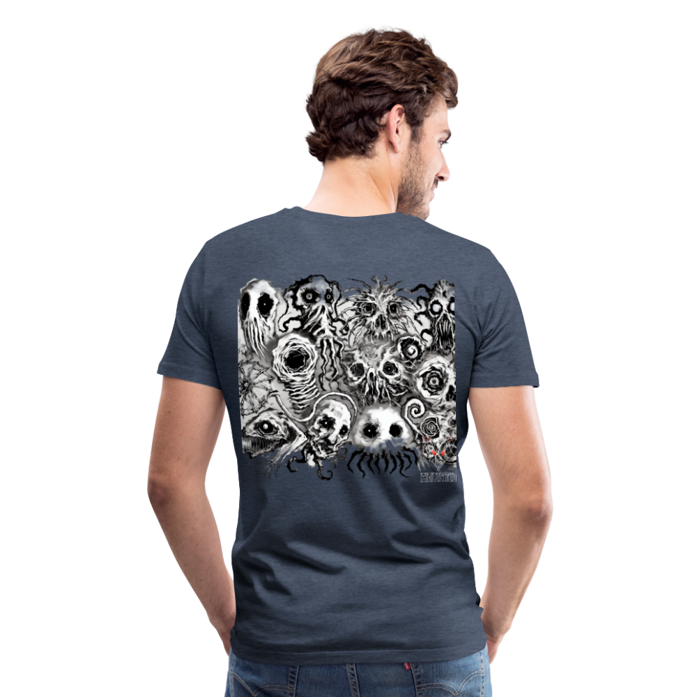 Men T-Shirt Nightmare Veil Creatures - Blau meliert