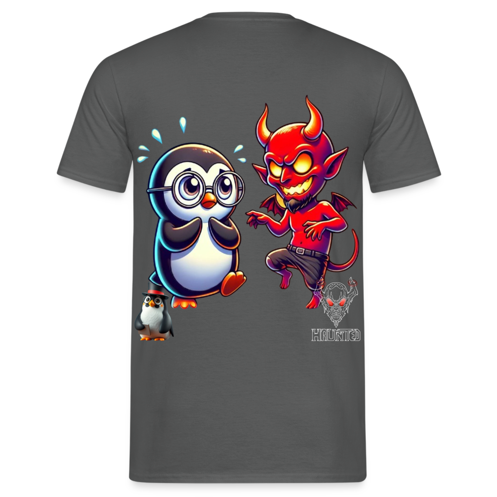 Men T-Shirt Dancing with Devil - Anthrazit
