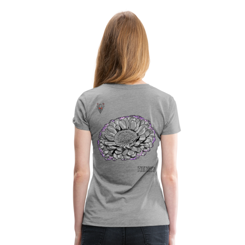 Woman T-Shirt Calendula Fade - Grau meliert