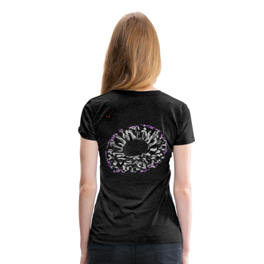 Woman T-Shirt Calendula Fade - Anthrazit