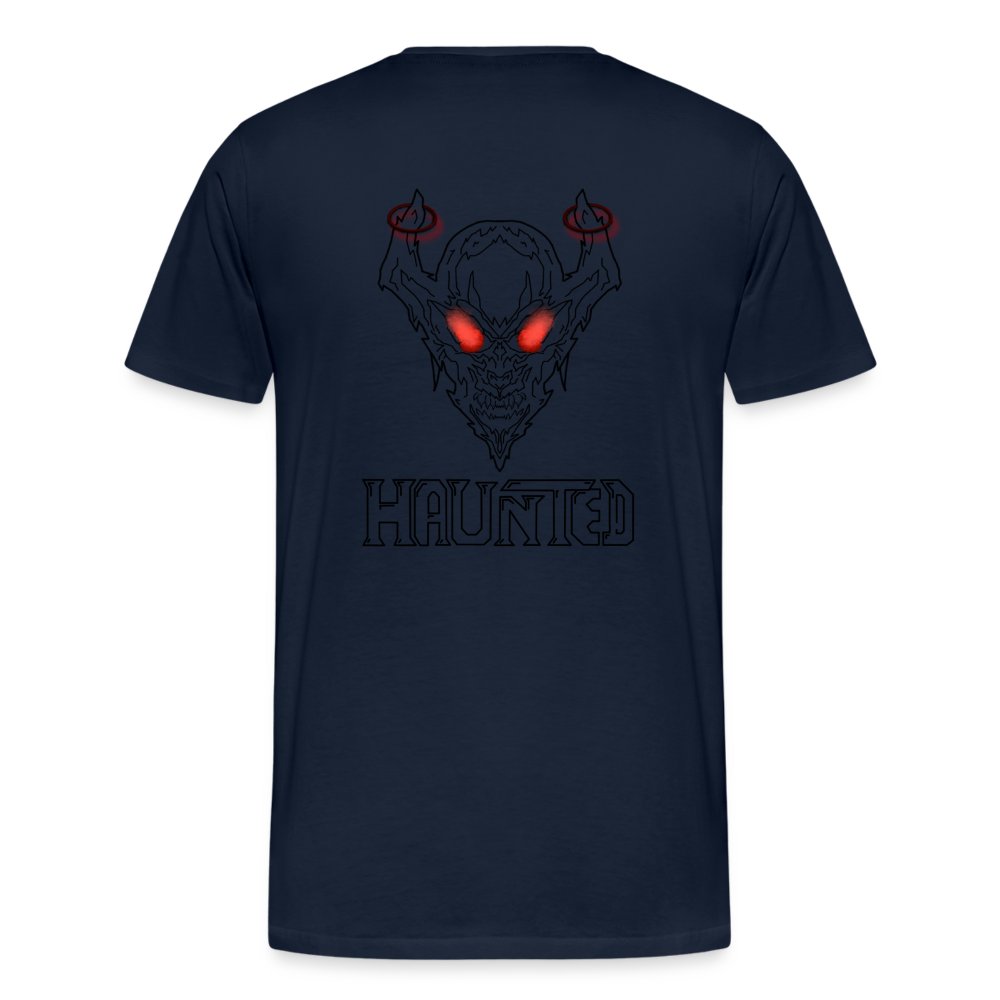 Men T-Shirt Deamon Black - Navy